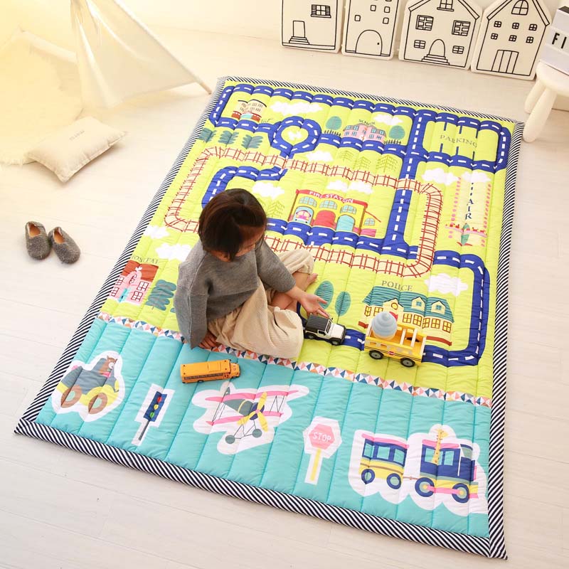 Kids Play Mat Thick Washable Carpet